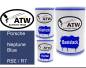 Preview: Porsche, Neptune Blue, R5E / R7: 500ml Lackdose + 500ml Klarlack + 250ml Härter - Set, von ATW Autoteile West.